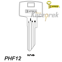 Expres 115 - klucz surowy mosiężny - PHF12